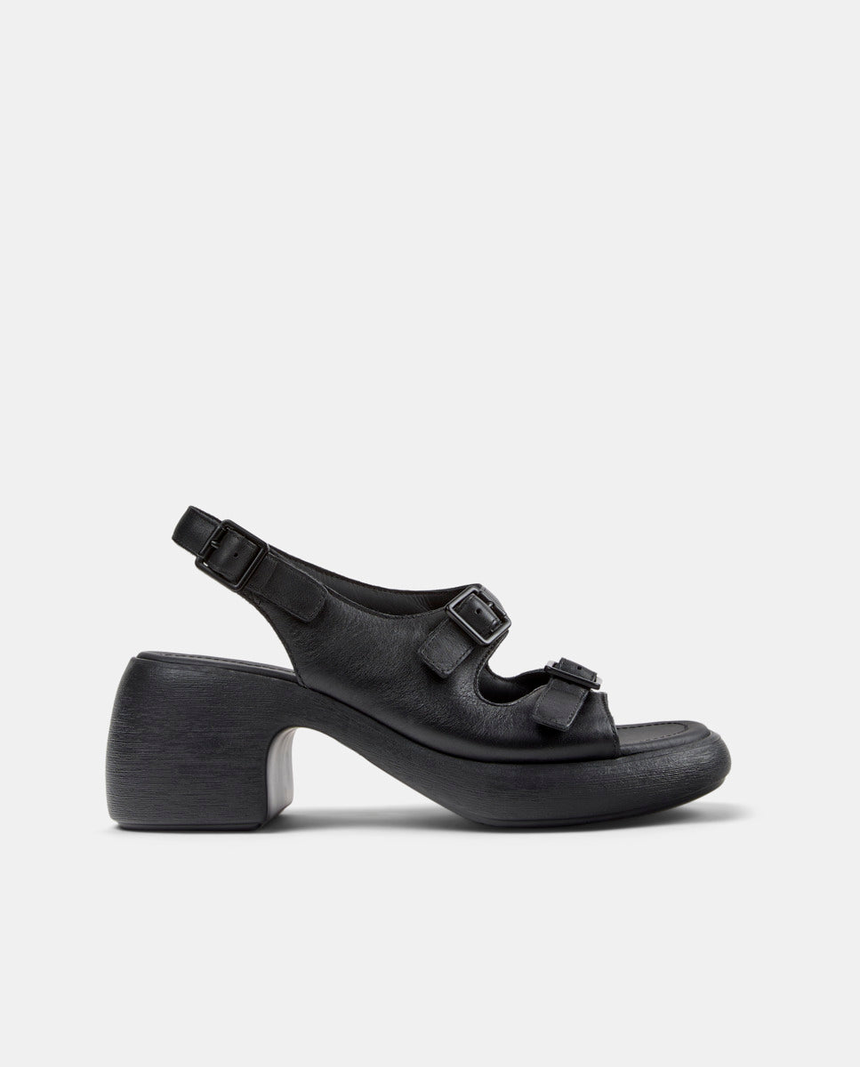 CAMPER Thelma: schwarz Sandalen für Damen