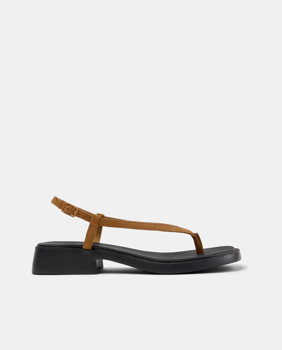 camper dana CAMPER DANA: brown sandals for women – Tascon