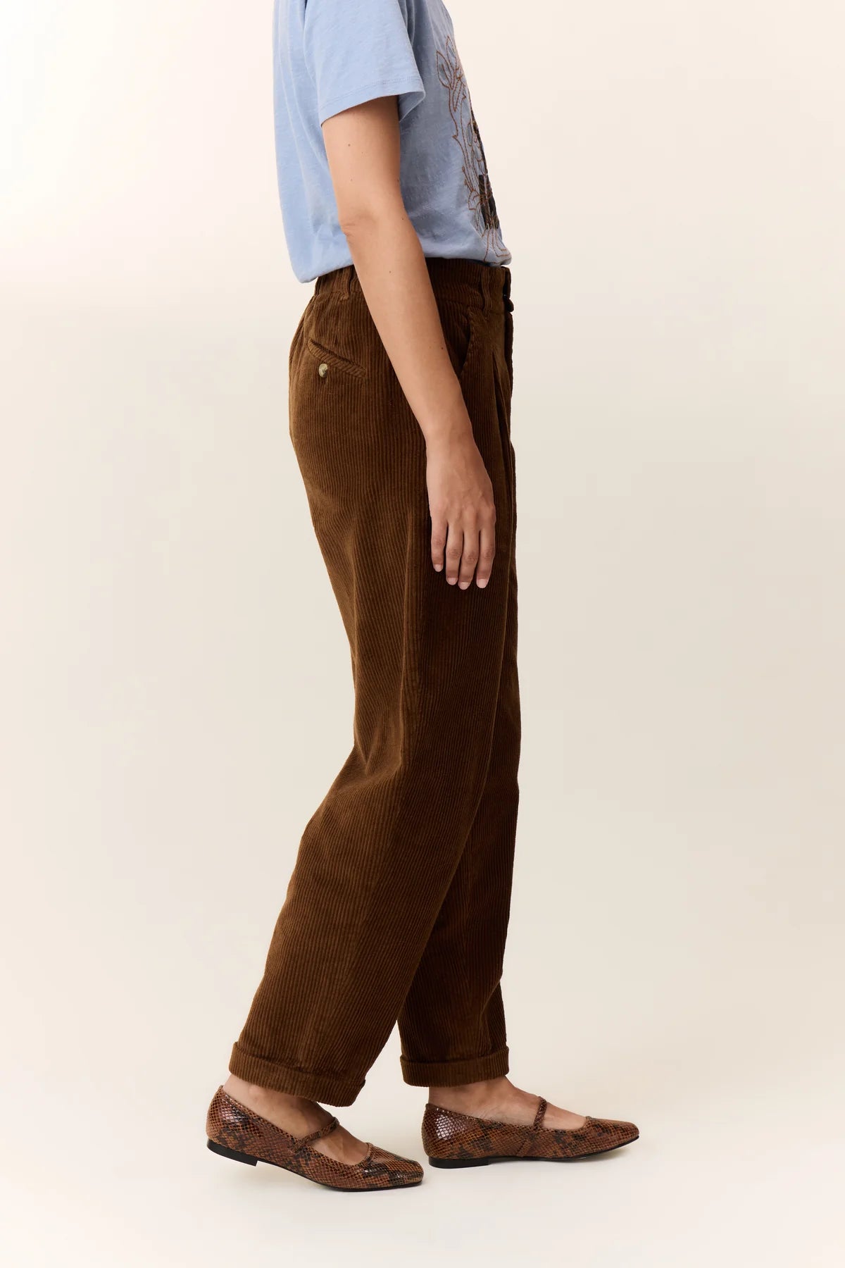 LEON & HARPER | PANTALONES | MUJER | PROM LA HAVANA | MARRÓN