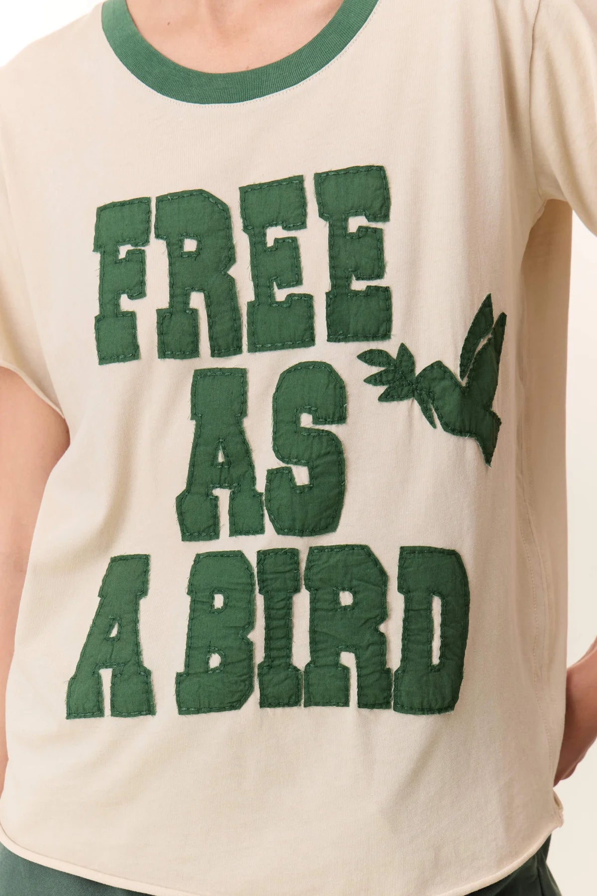 LEON & HARPER | CAMISETAS | MUJER | TORO BIRD CEMENT | VERDE