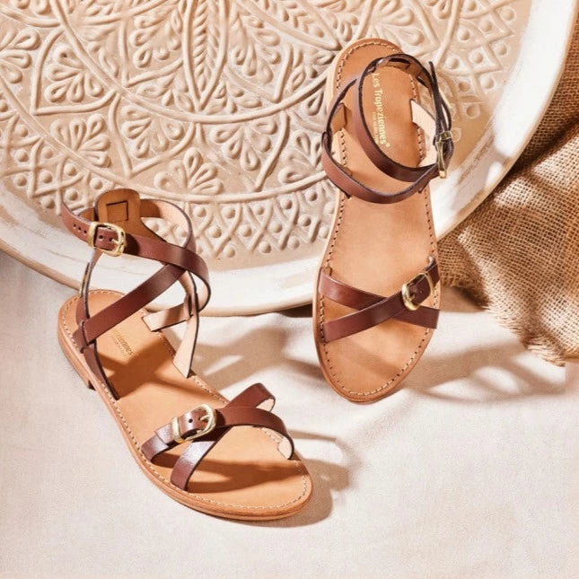 LES TROPEZIENNES | DAMENSANDALEN | HEPANA TAN | BRAUN