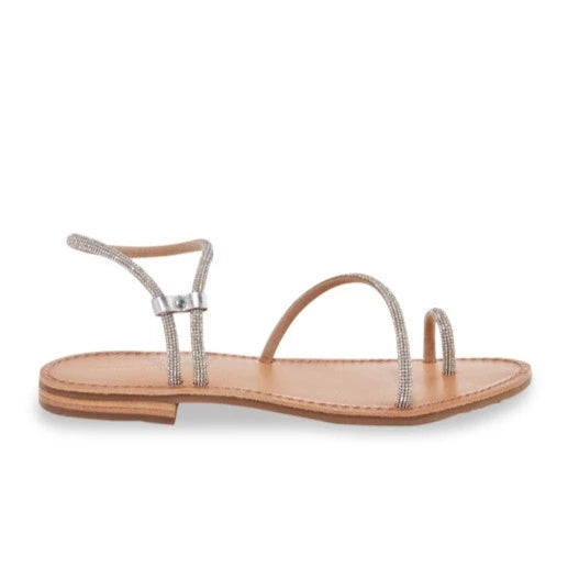 LES TROPEZIENNES | SANDALES FEMME | HODAXA ARGENT | ARGENT