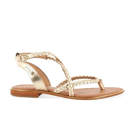 LES TROPEZIENNES | DAMES SANDALEN | HONG OR | GOUD