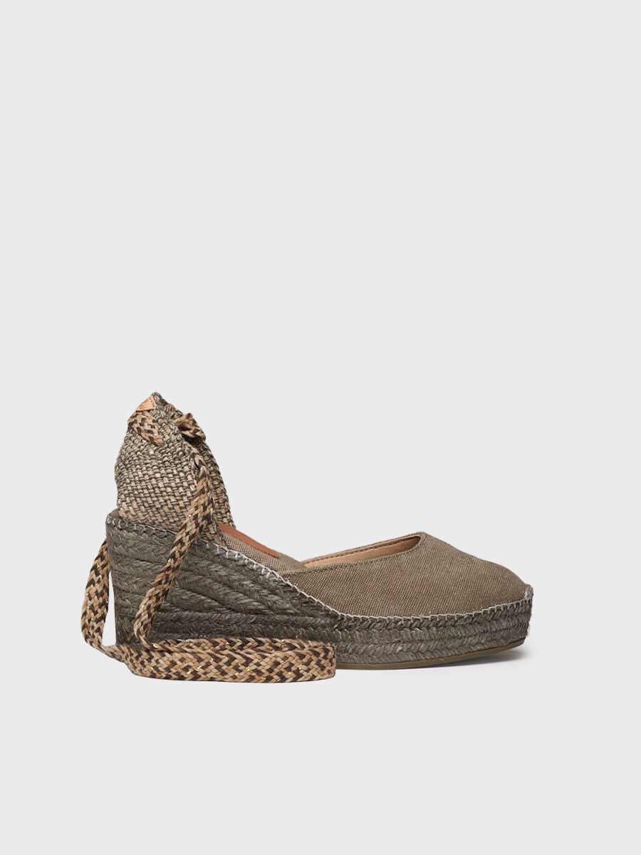 TONI PONS | ESPADRILLES FEMME | KAKI LISBONNE | KAKI