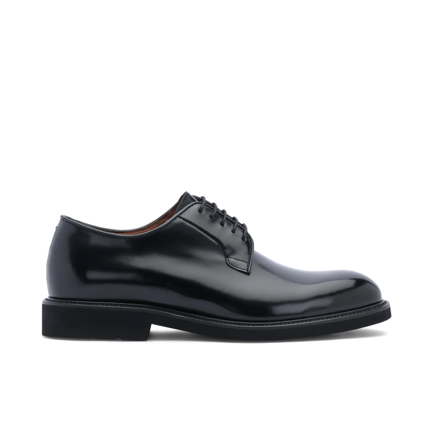 LOTTUSSE | MEN'S DERBY SHOES | BALTIMORE JOCKER BLACK HENRY BLACK SKY SEWN | BLACK