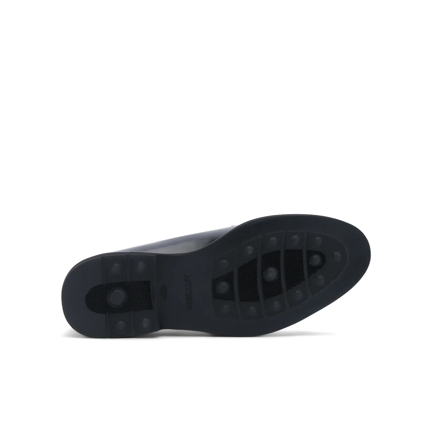 LOTTUSSE | MEN'S DERBY SHOES | BALTIMORE JOCKER BLACK HENRY BLACK SKY SEWN | BLACK
