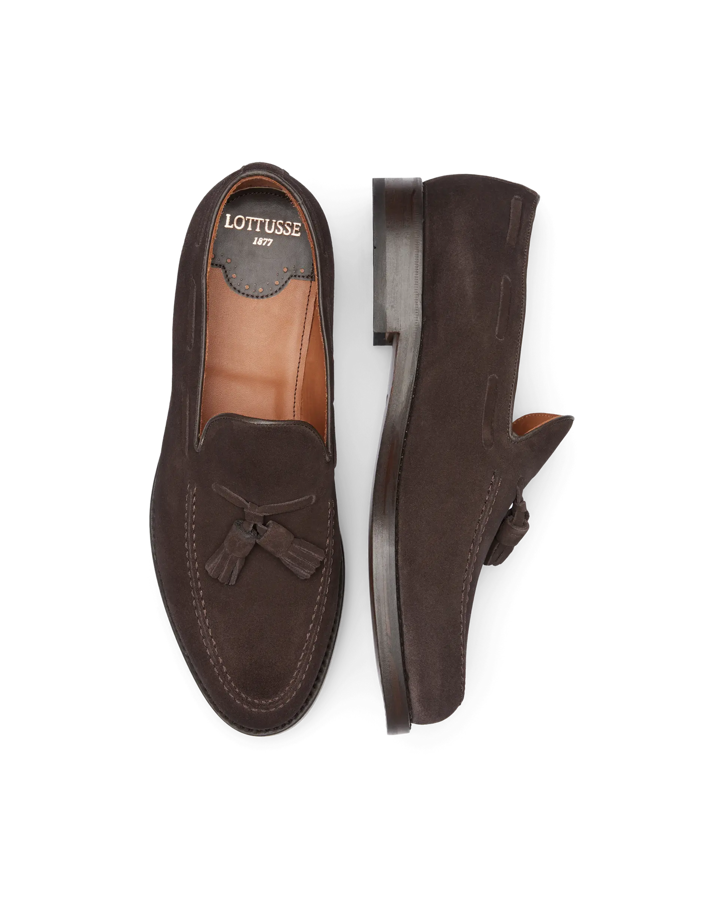 LOTTUSSE | SABATES DE VESTIR | HOME | NÀUTICS DAVANT MOCA | MARRÓ