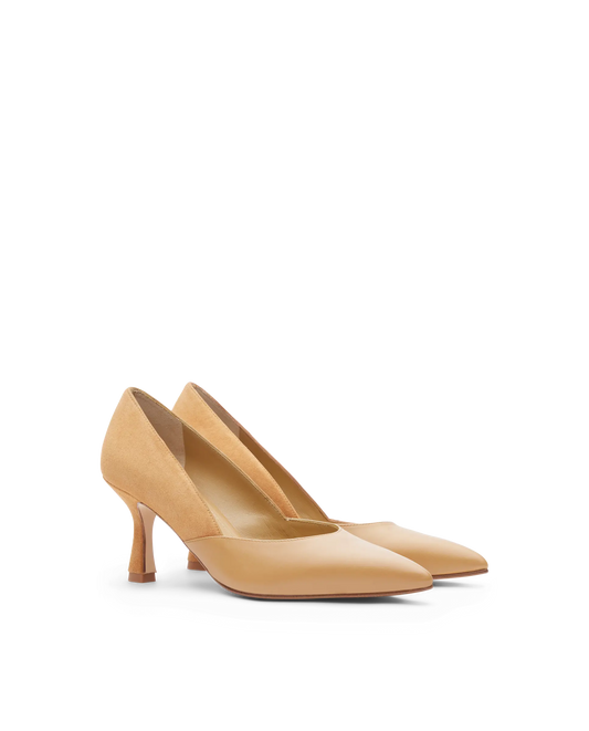 LOTTUSSE | ZAPATOS DE SALON | MUJER | SALONES MARRONES DE VACUNO LISO MARRÓN | MARRÓN