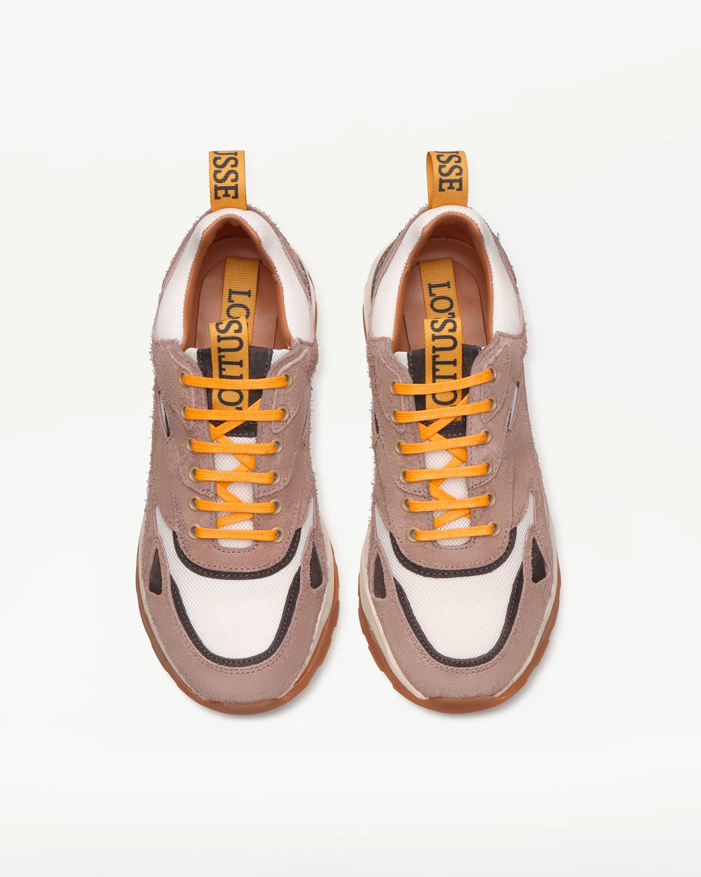 LOTTUSSE | SNEAKERS DE VESTIR | HOME | SNEAKERS CORDONS OSAKA PELL TOPO | MARRÓ