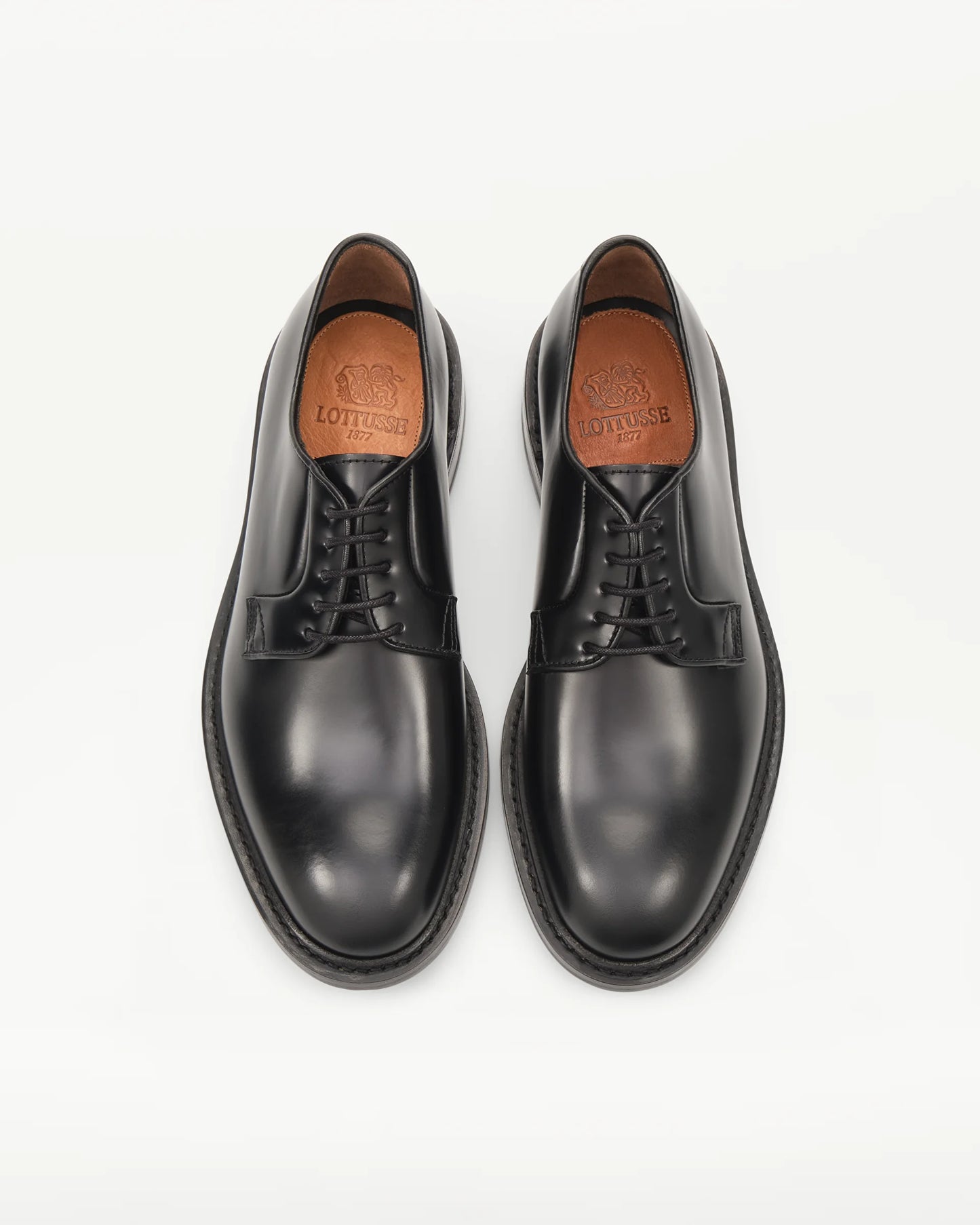 LOTTUSSE | ZAPATOS DERBY | HOMBRE | DERBY PRESTIGE NEGRO | NEGRO