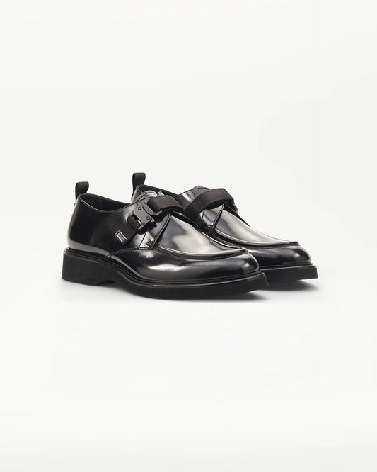 LOTTUSSE | ZAPATOS DE VESTIR | HOMBRE | MONKS LUCA NEGRO | NEGRO