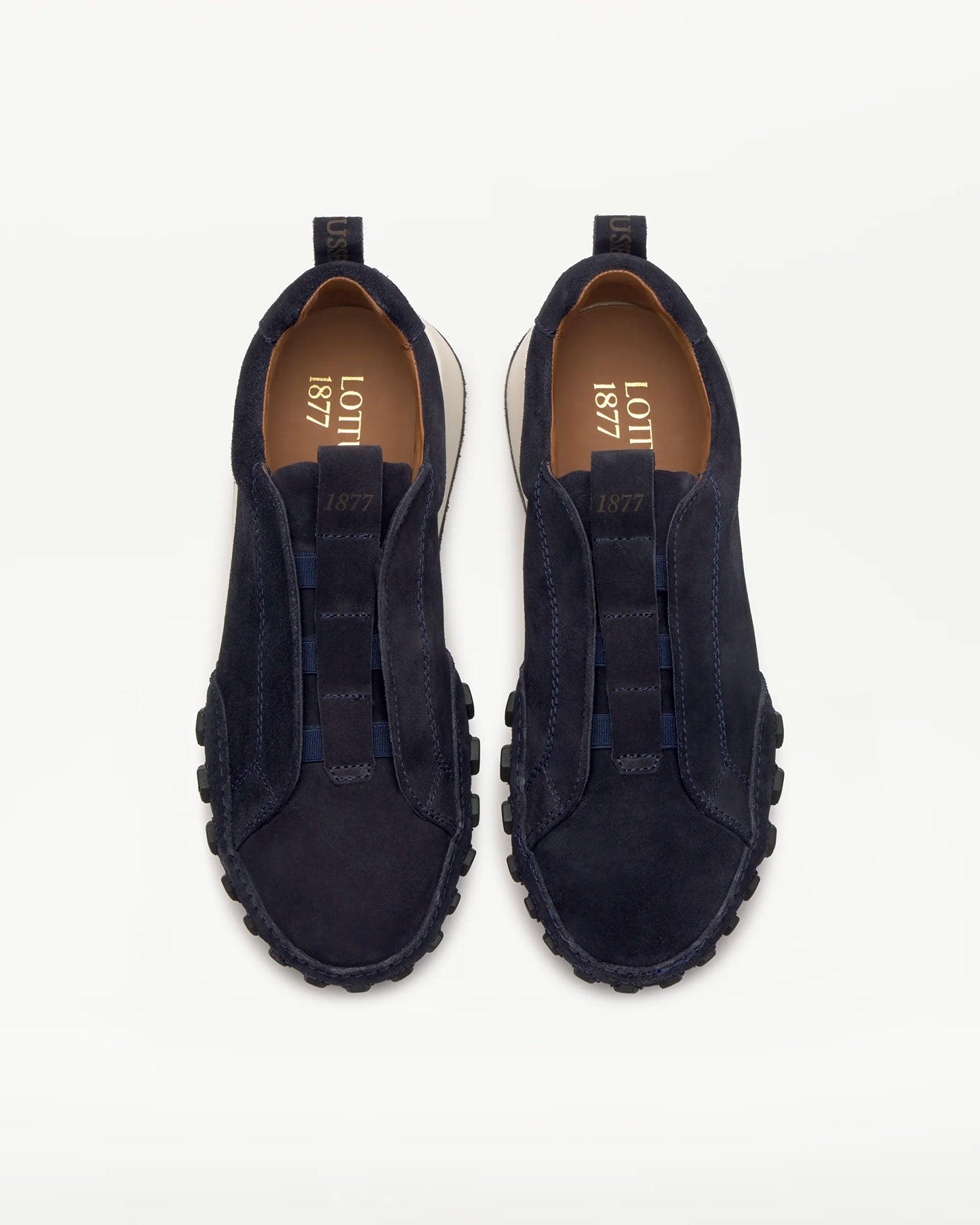 LOTTUSSE | SNEAKERS DE VESTIR | HOMBRE | SNEAKERS NAUTA AZUL MARINO | AZUL MARINO