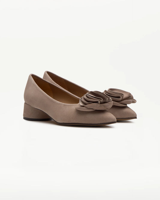 LOTTUSSE | ZAPATOS DE VESTIR | MUJER | SALONES CARLA PIEL MARRÓN | MARRÓN