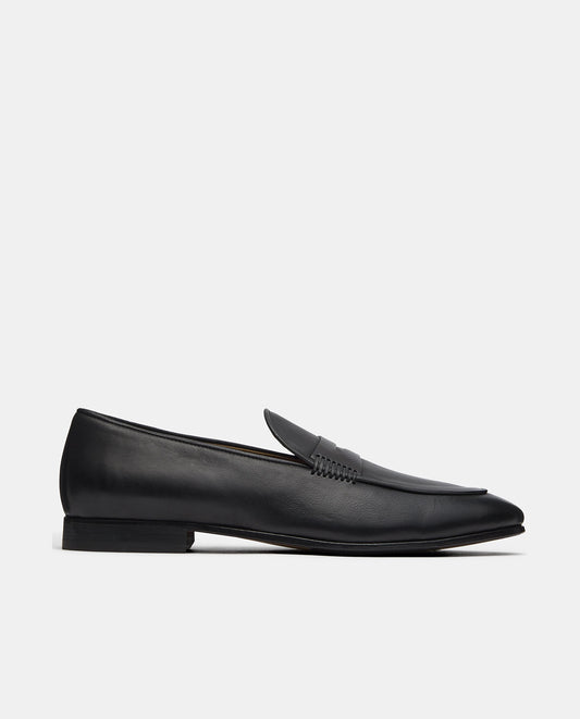 LOTTUSSE | LOAFERS | MEN'S | LL07453 BLACK | BLACK