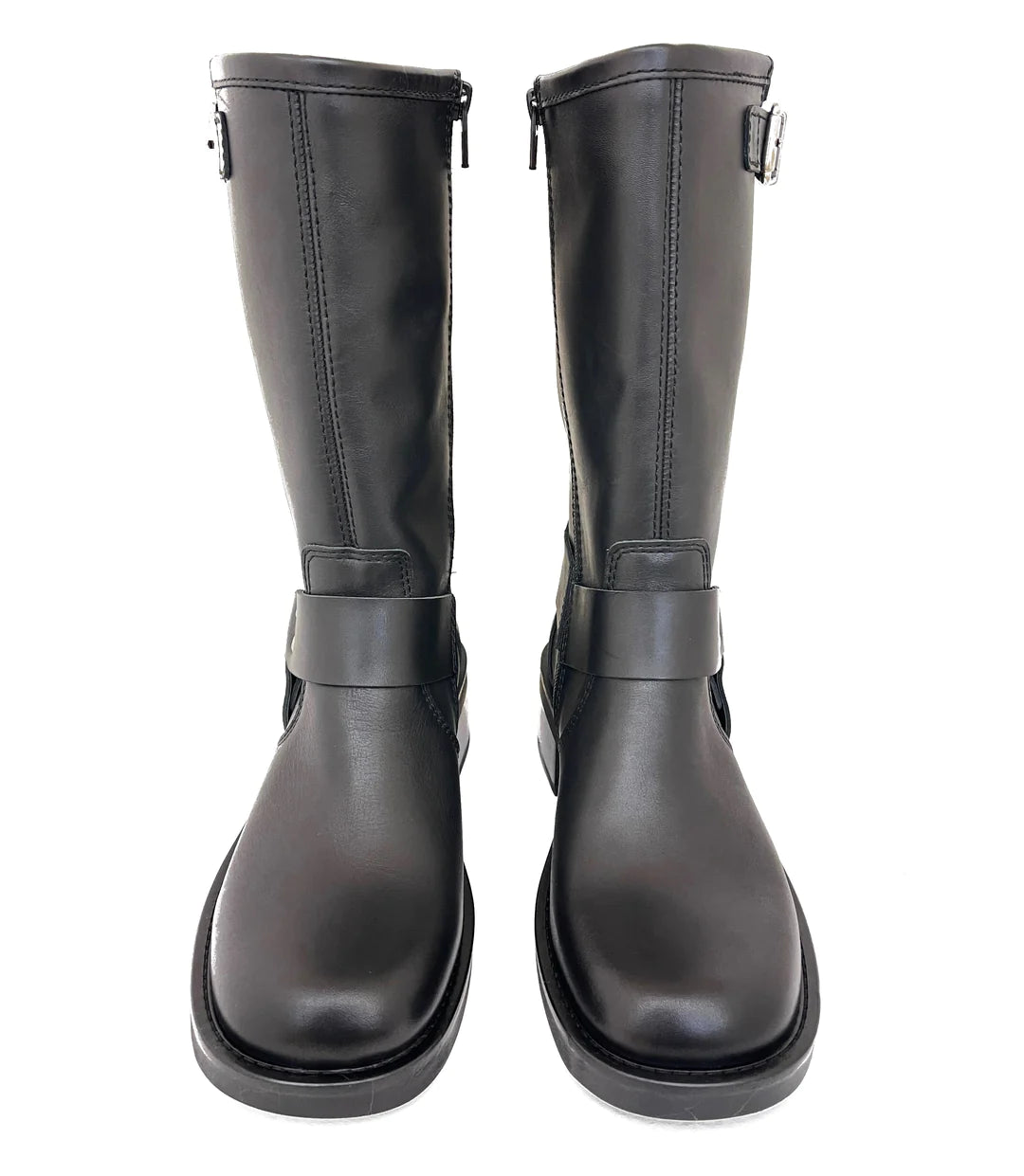 LUIS GONZALO 1966 | BOTTES FEMME | BOTTES MOTARD NOIRES