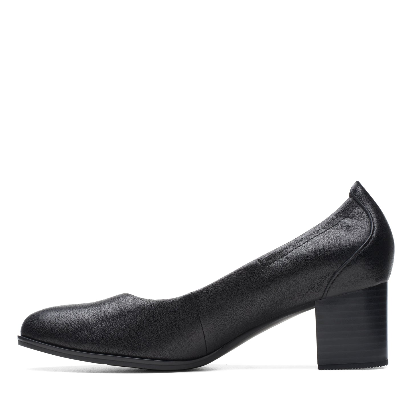 Zapatos De Vestir De La Marca Clarks Para Mujer Modelo Loken Step Black Leather En Color Negro