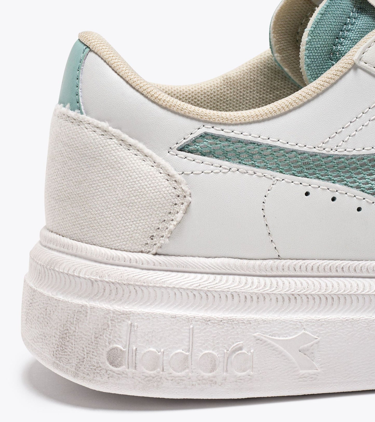 DIADORA | BASKETS FEMME | MAGIC BOLD MESH LOGO WN SURF/BLANC | BLANC