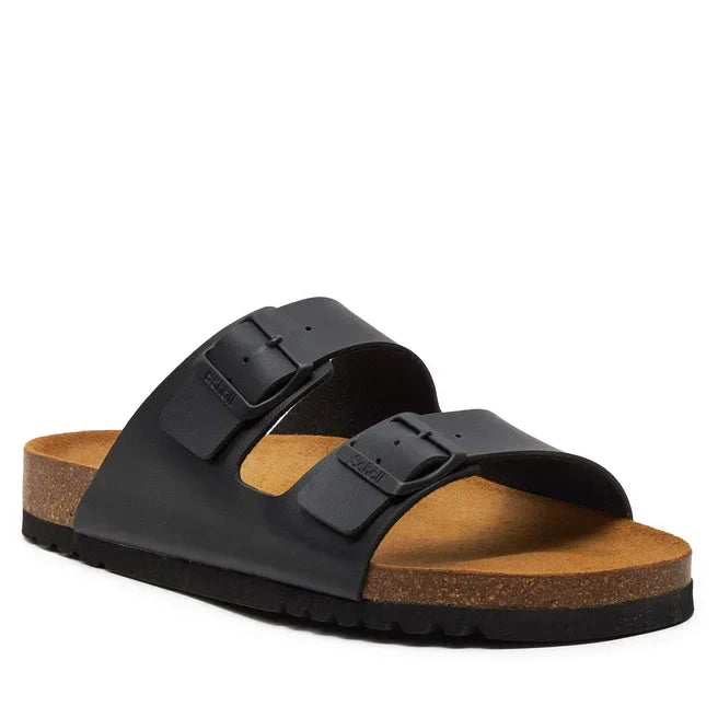 SCHOLL | SANDALIAS HOMBRE | JULIEN 1004 BLACK F30072 | NEGRO