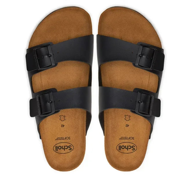 SCHOLL | SANDALIAS HOMBRE | JULIEN 1004 BLACK F30072 | NEGRO