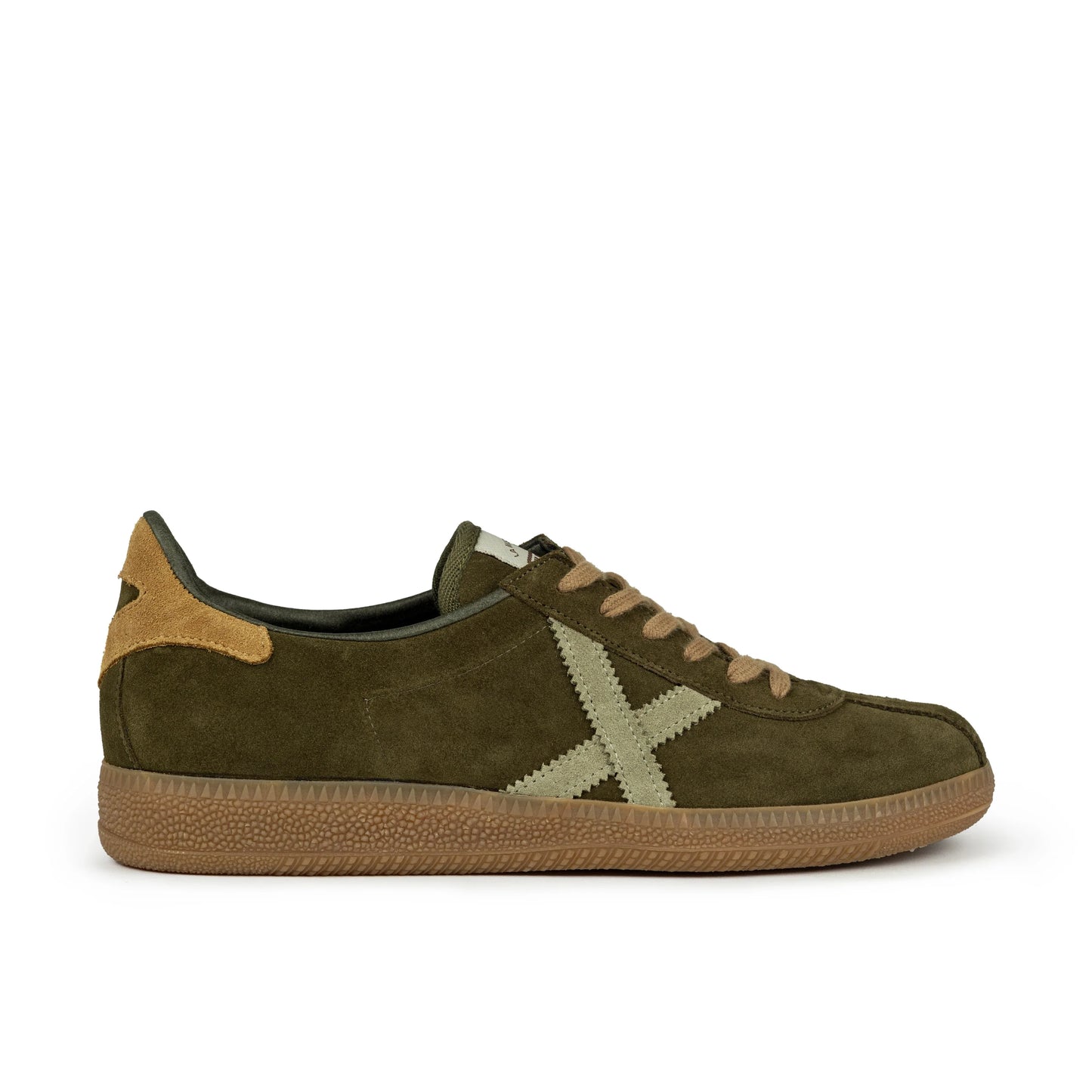 Sneaker der MUNICH Marke Unisex Modell Barru 153 in Khaki Farbe