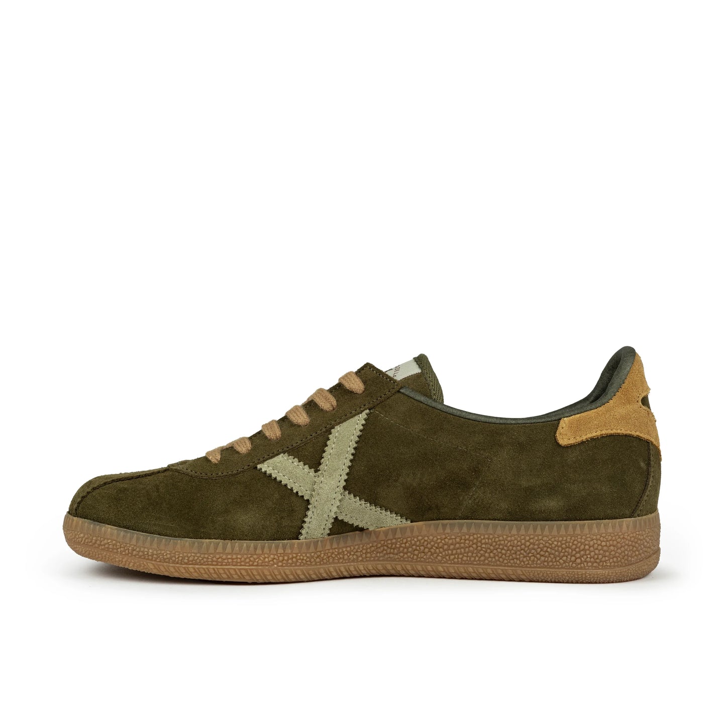Sneaker der MUNICH Marke Unisex Modell Barru 153 in Khaki Farbe