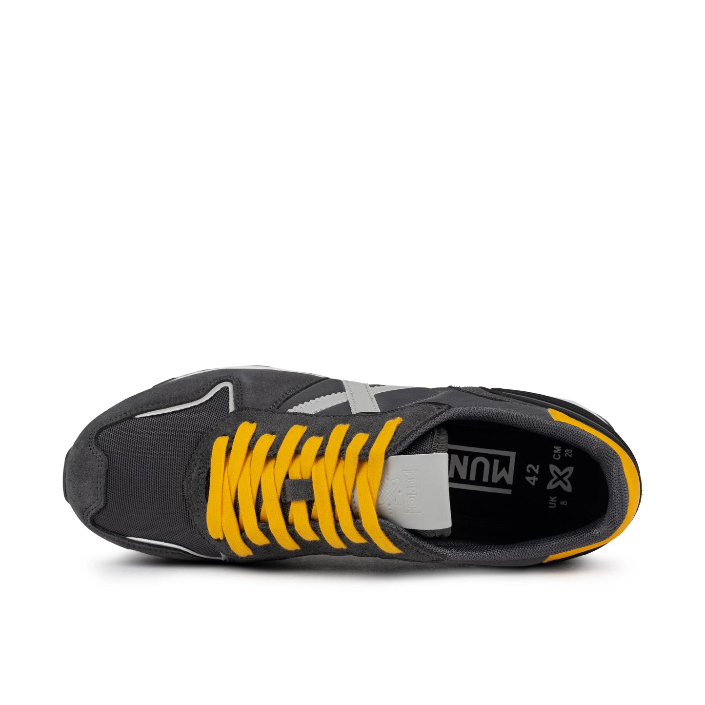Sneaker der Marke Munich für Herren, Modell Massana Club 568, in Grau.