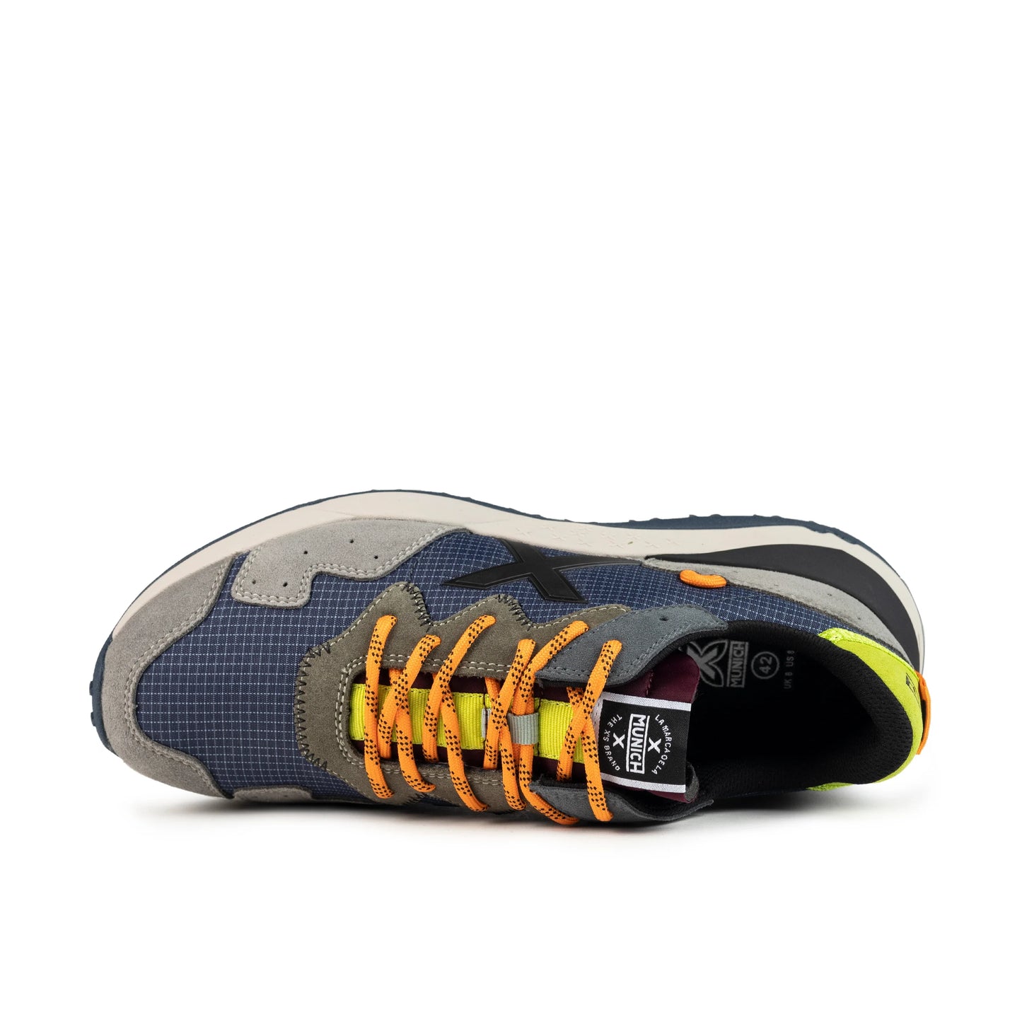 Sneakers de la marca munich unisex modelo shibuya 17 en color azul