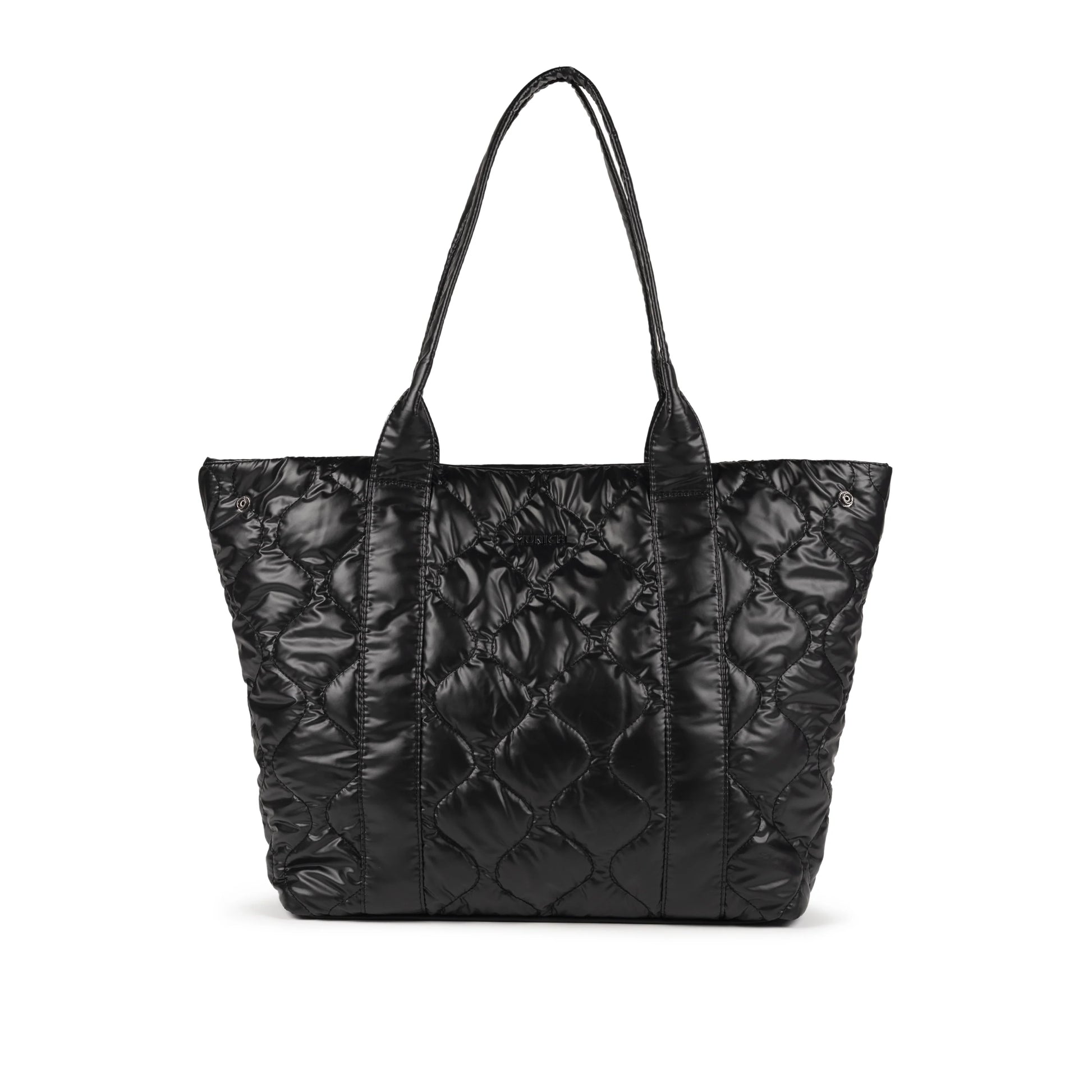 Bolsos Para Mujer De La Marca Munich Modelo Cover Shopper Black En Color Negro