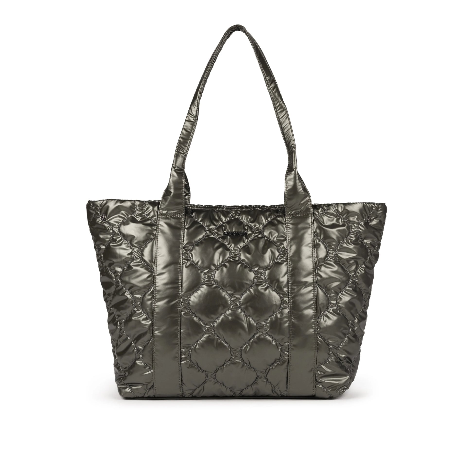 Bolsos Para Mujer De La Marca Munich Modelo Cover Shopper Khaki En Color Caqui