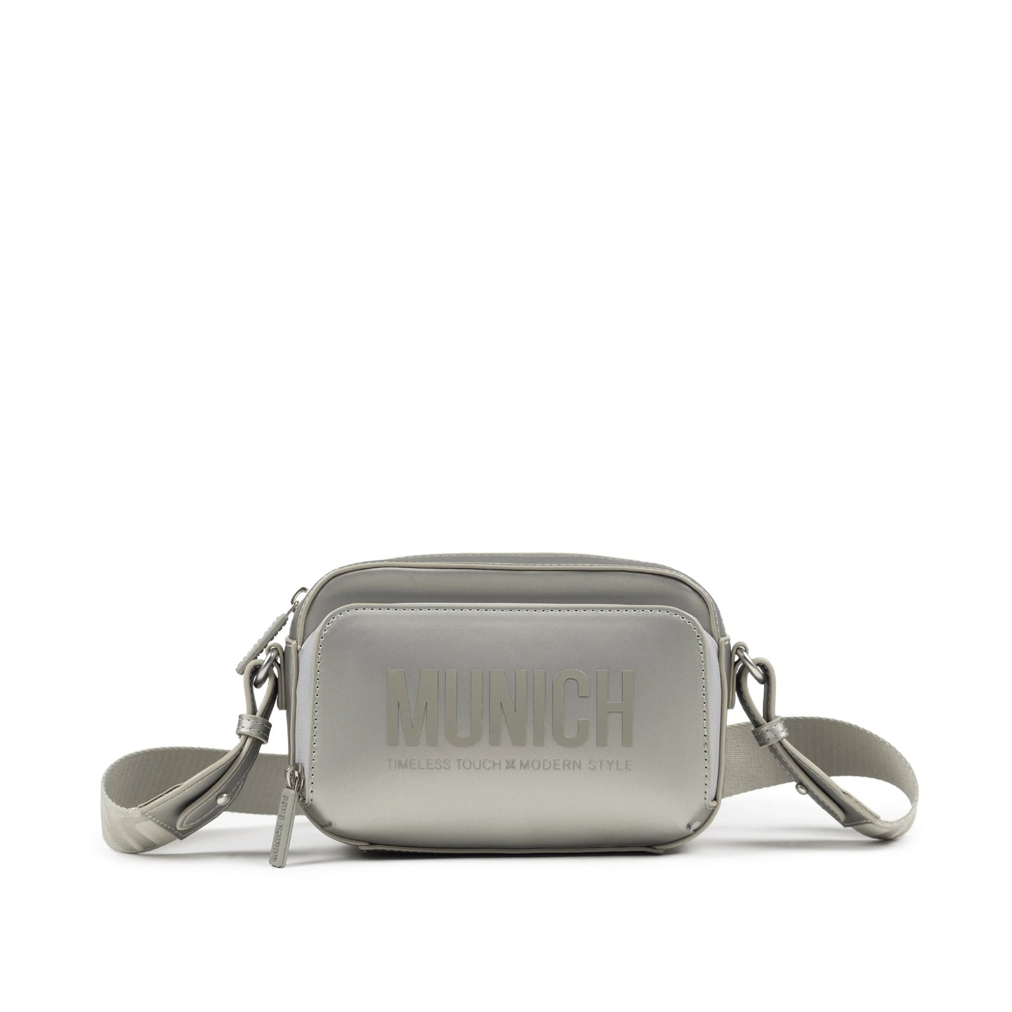 Bolsos Para Mujer De La Marca Munich Modelo Essence Crossbody Camera Aqua En Color Verde