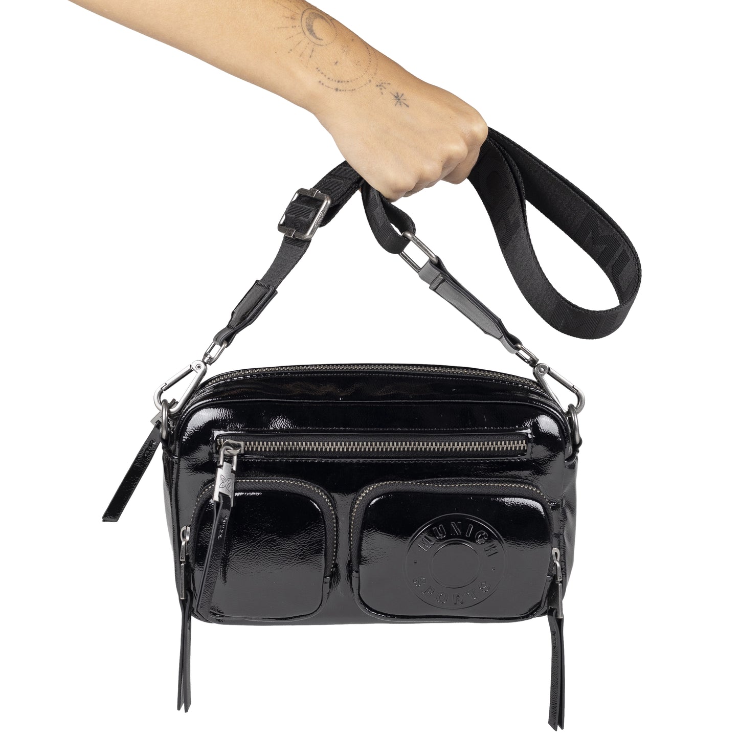 MUNICH | BOLSOS | MUJER | MH CROSSBODY CAMERA BLACK | NEGRO