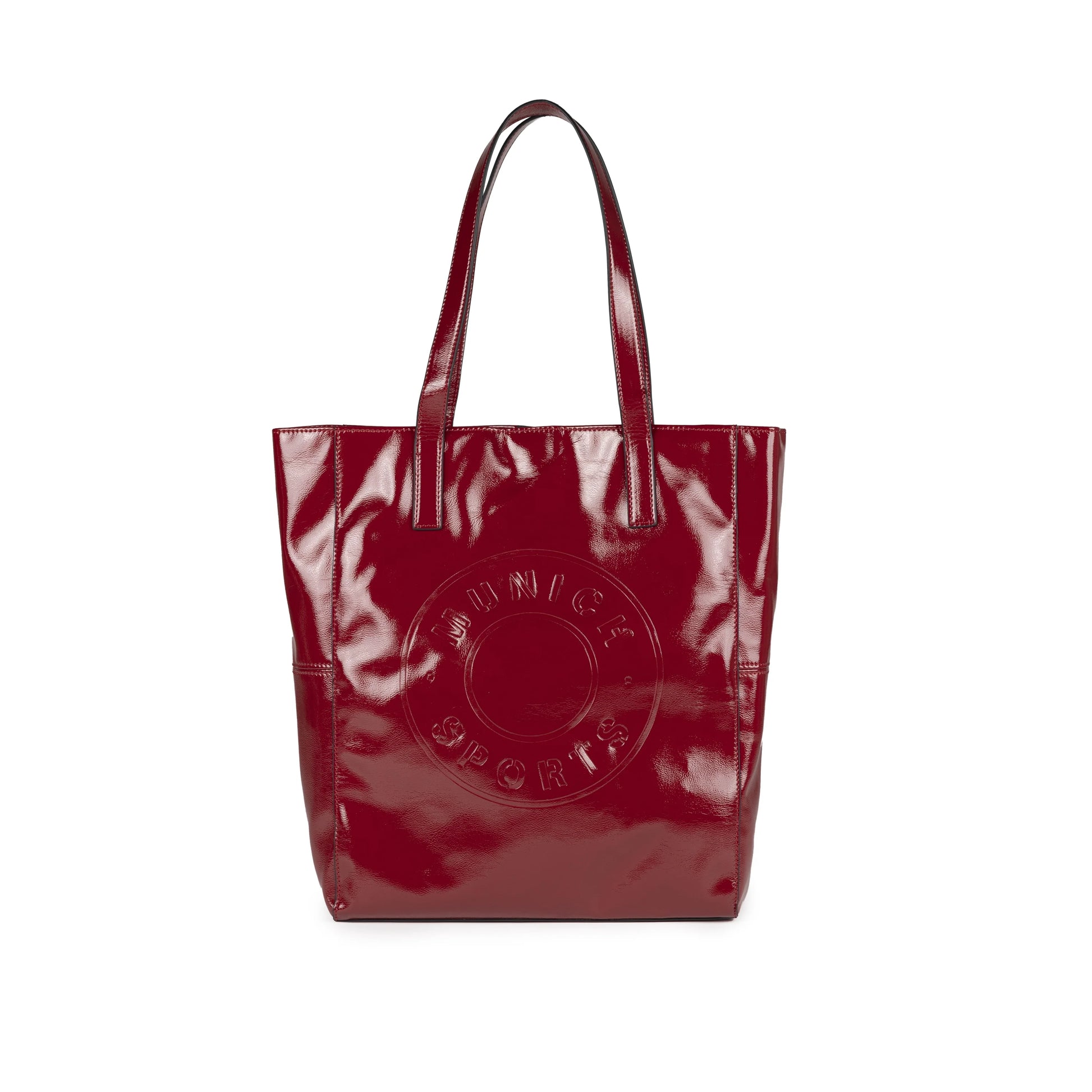 Bolsos Para Mujer De La Marca Munich Modelo Mh Shopper Red En Color Rojo