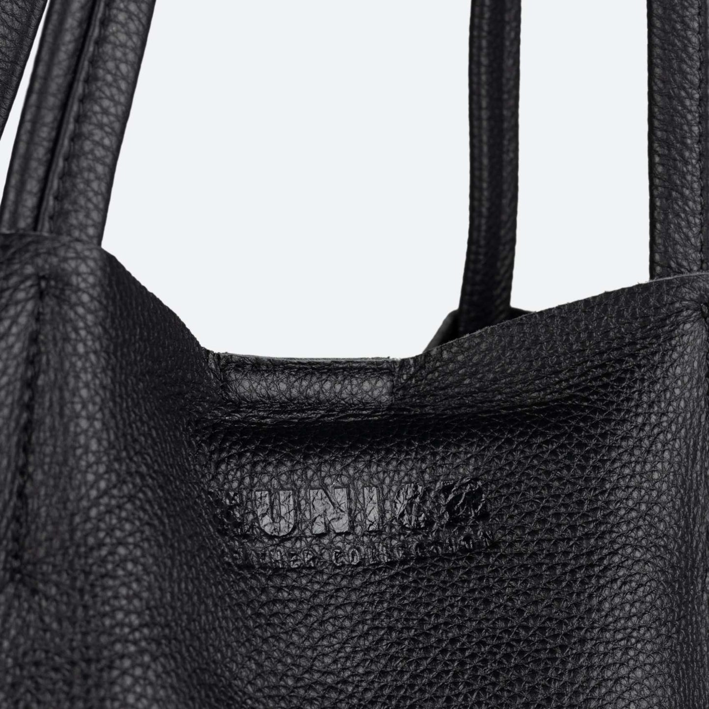 Sac de marque Munich pour femme, modèle Loft Woman Shopper Black en noir.
