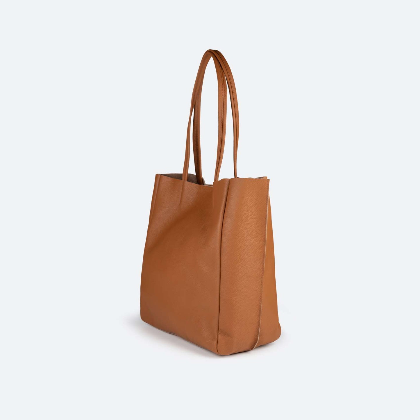 Sac de marque Munich pour femme, modèle Loft Woman Shopper Almond, en marron.