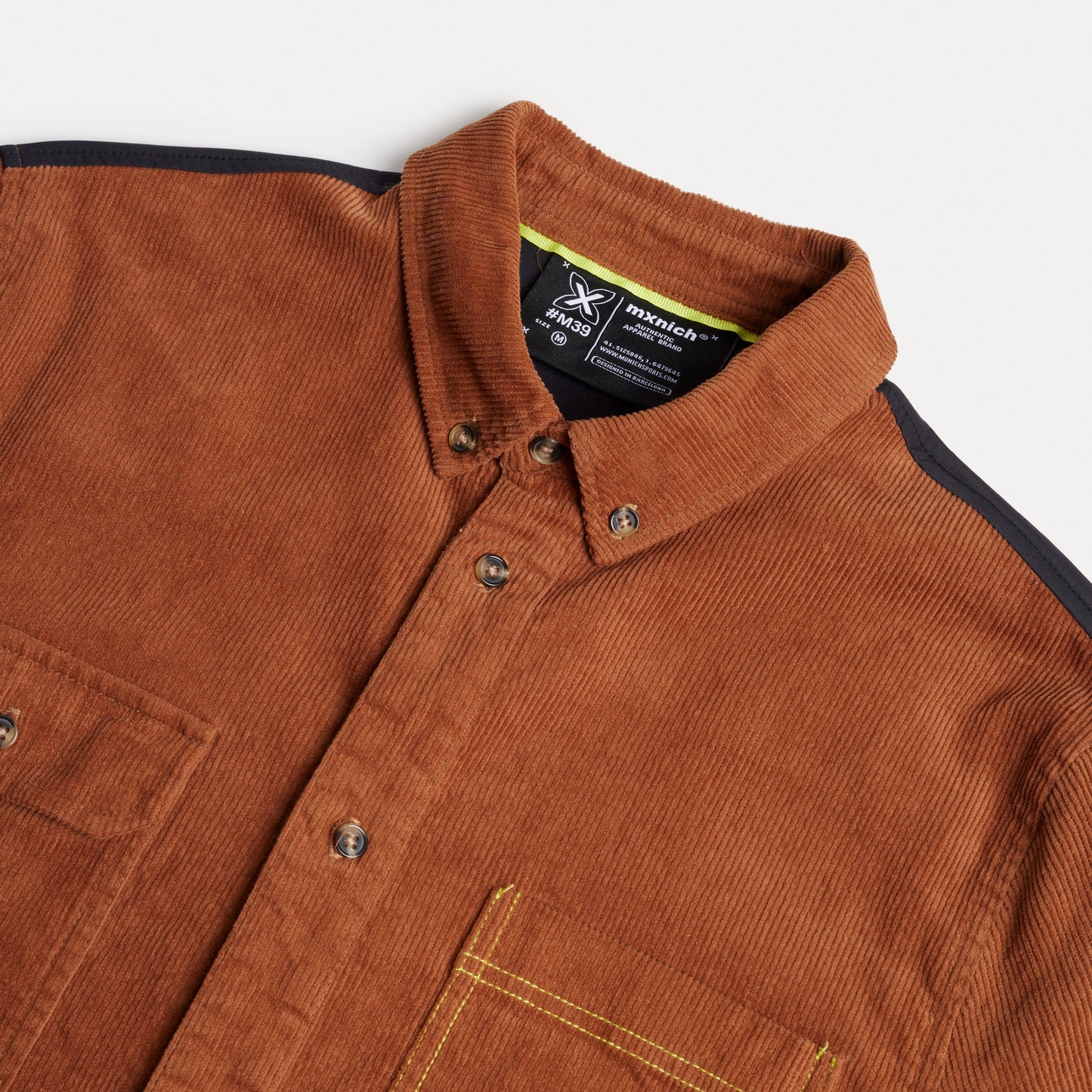 MUNICH | CAMISAS | HOMBRE | LAMBERT CORDUROY | MARRÓN