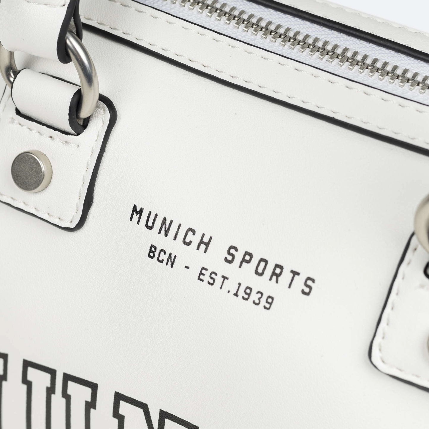 MUNICH | BOLSOS | UNISEX | COURT CROSSBODY BARREL C/WHITE