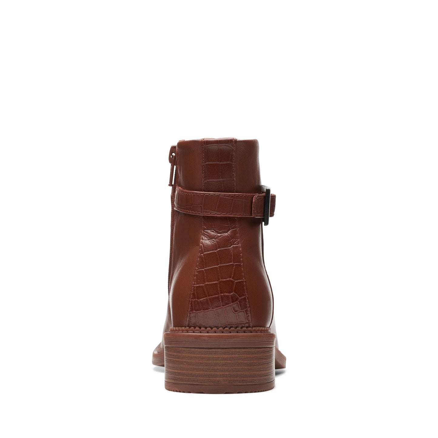 Botines De La Marca Clarks Para Mujer Modelo Maye Grace Tan Leather En Color Marrón