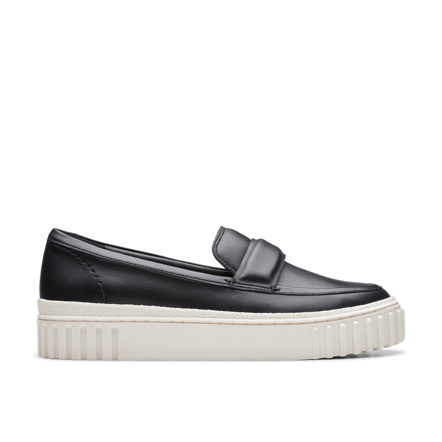 Zapatos Casual De La Marca Clarks Para Mujer Modelo Mayhill Cove Black Leather En Color Negro