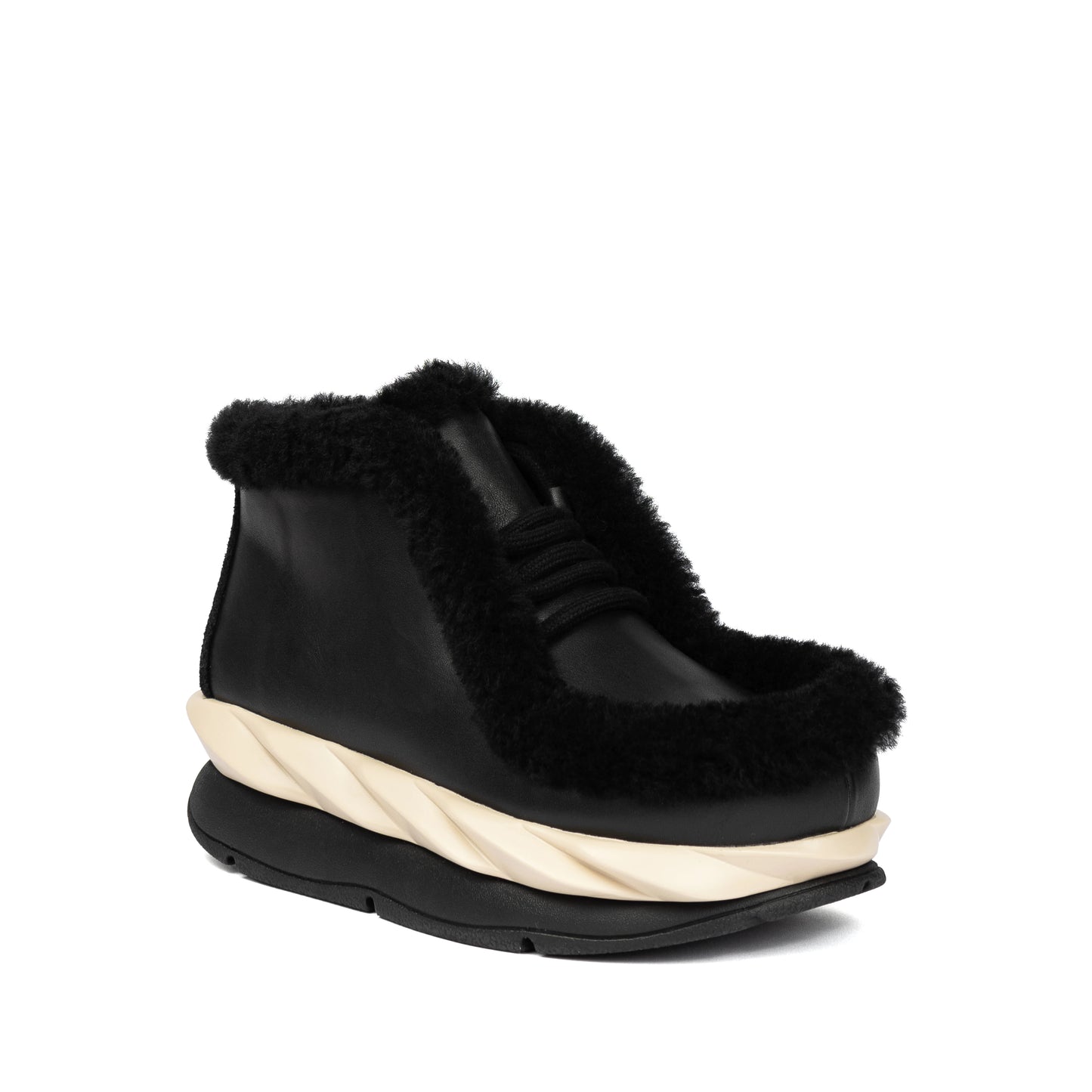 4CCCCEES | Damen Stiefeletten | Mellow Monta Schwarz | Schwarz