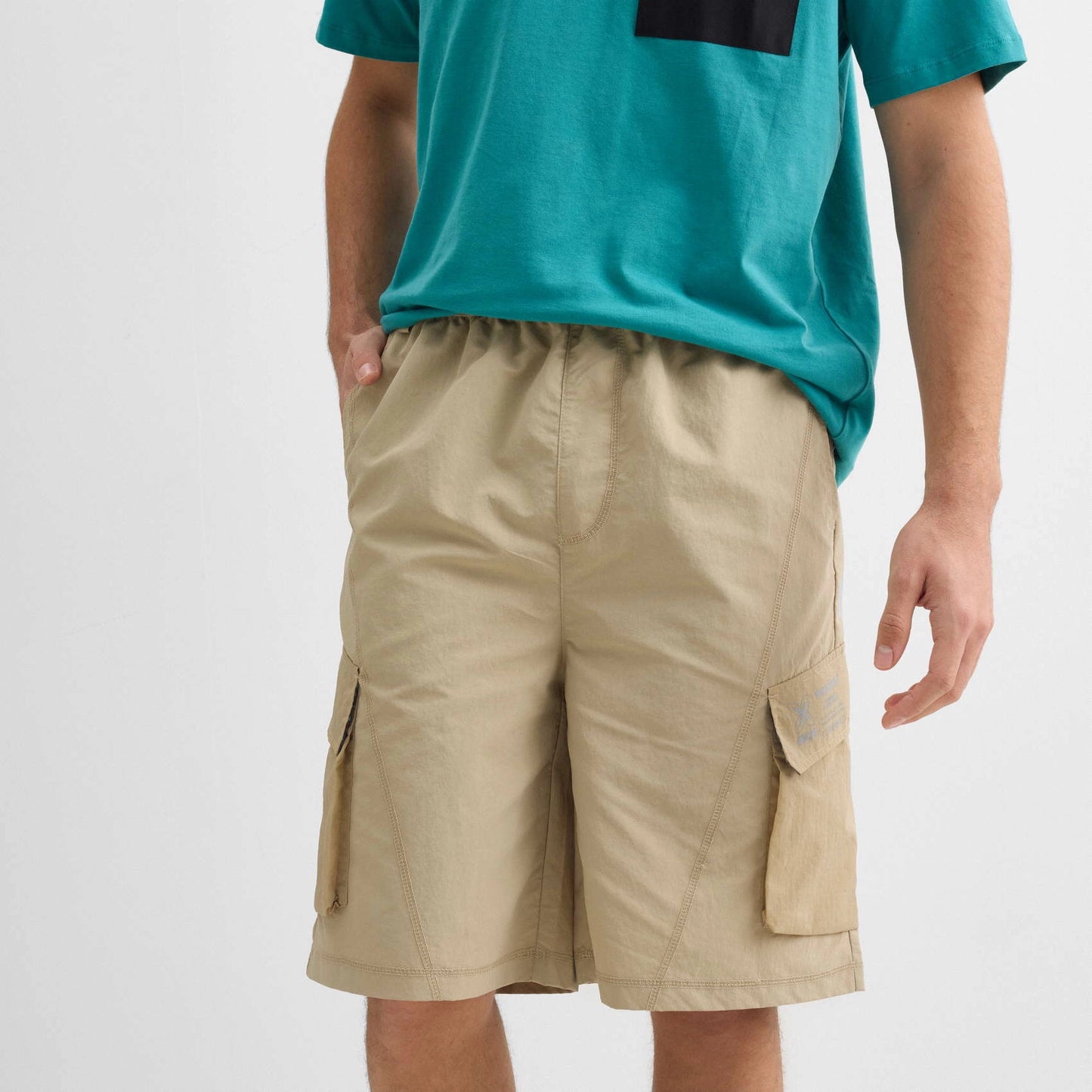 MUNICH | SHORTS | HERREN | TREK STREETWEAR CAMEL BERMUDA SHORTS