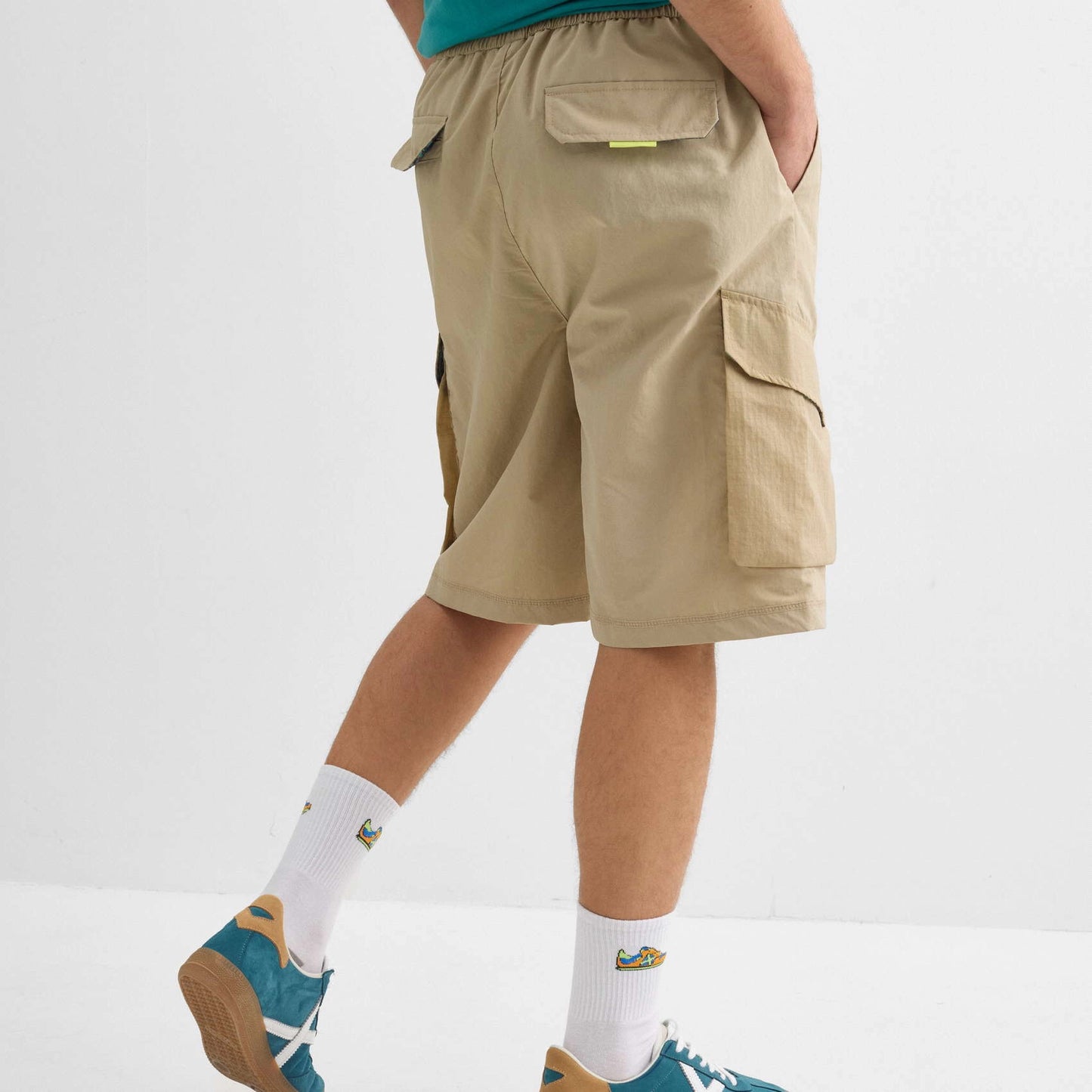 MUNICH | SHORTS | HERREN | TREK STREETWEAR CAMEL BERMUDA SHORTS