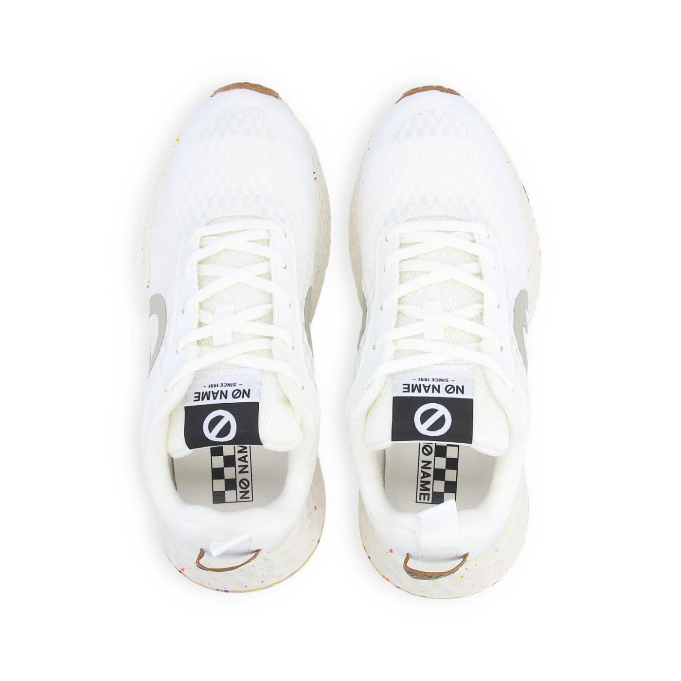NONAME | BASKETS | FEMME | CARTER FLY W MESH RECYCLÉ BLANC/GREGE
