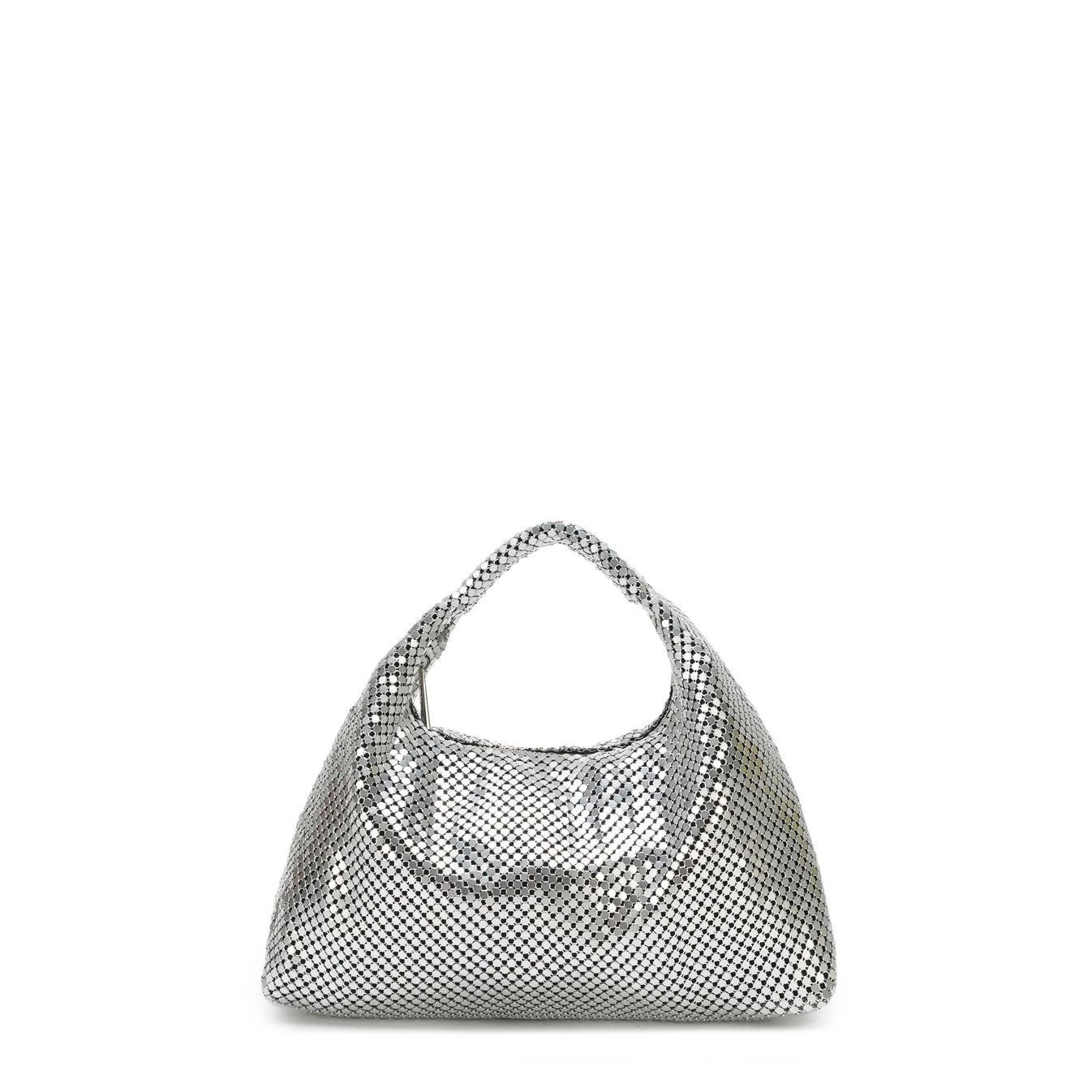 NUNOO | Damen Handtasche | Dandy Metal Silber | Silber