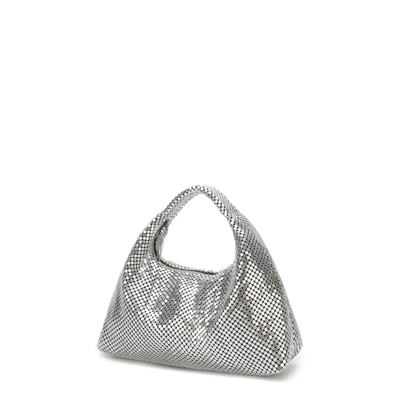 NUNOO | Damen Handtasche | Dandy Metal Silber | Silber