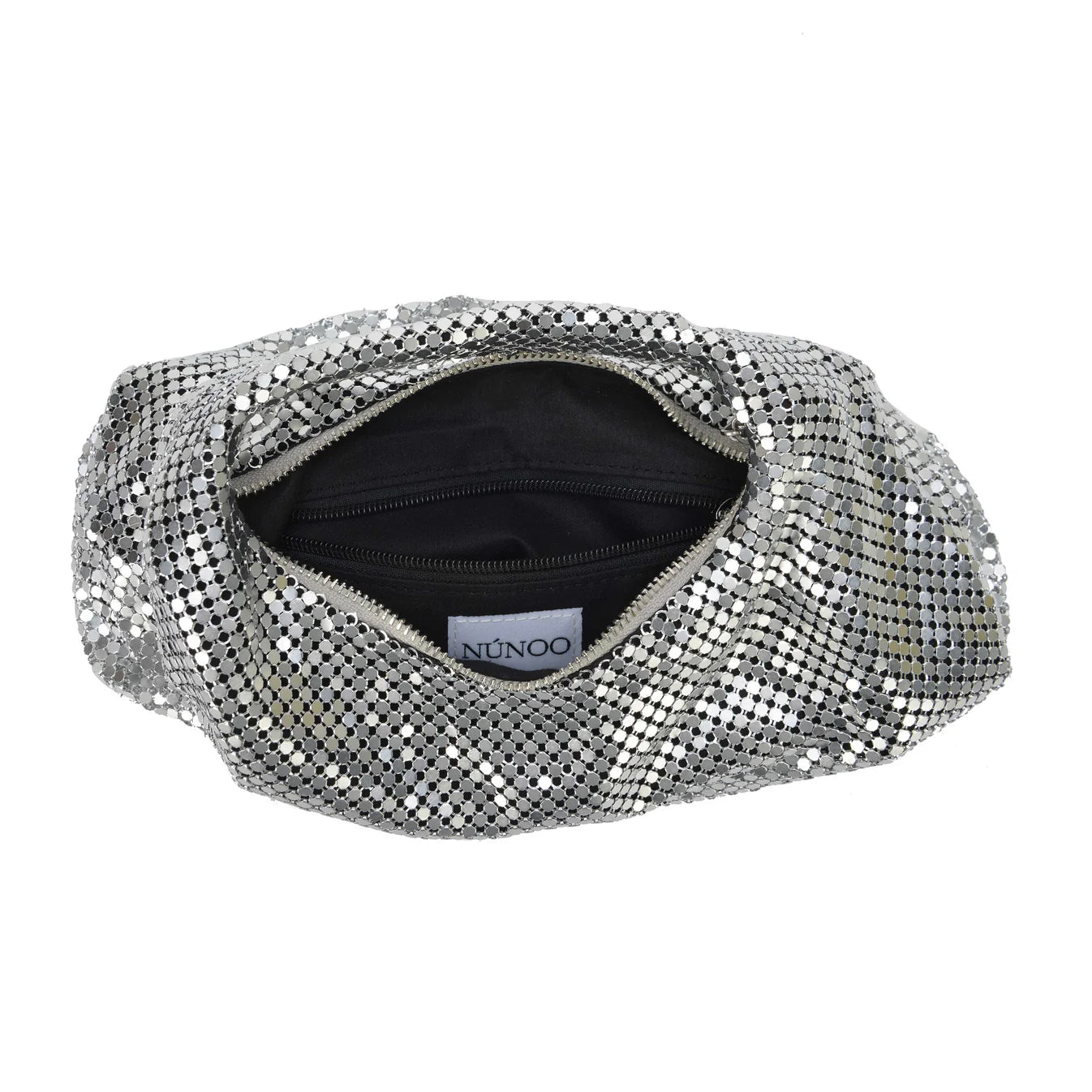 NUNOO | Damen Handtasche | Dandy Metal Silber | Silber