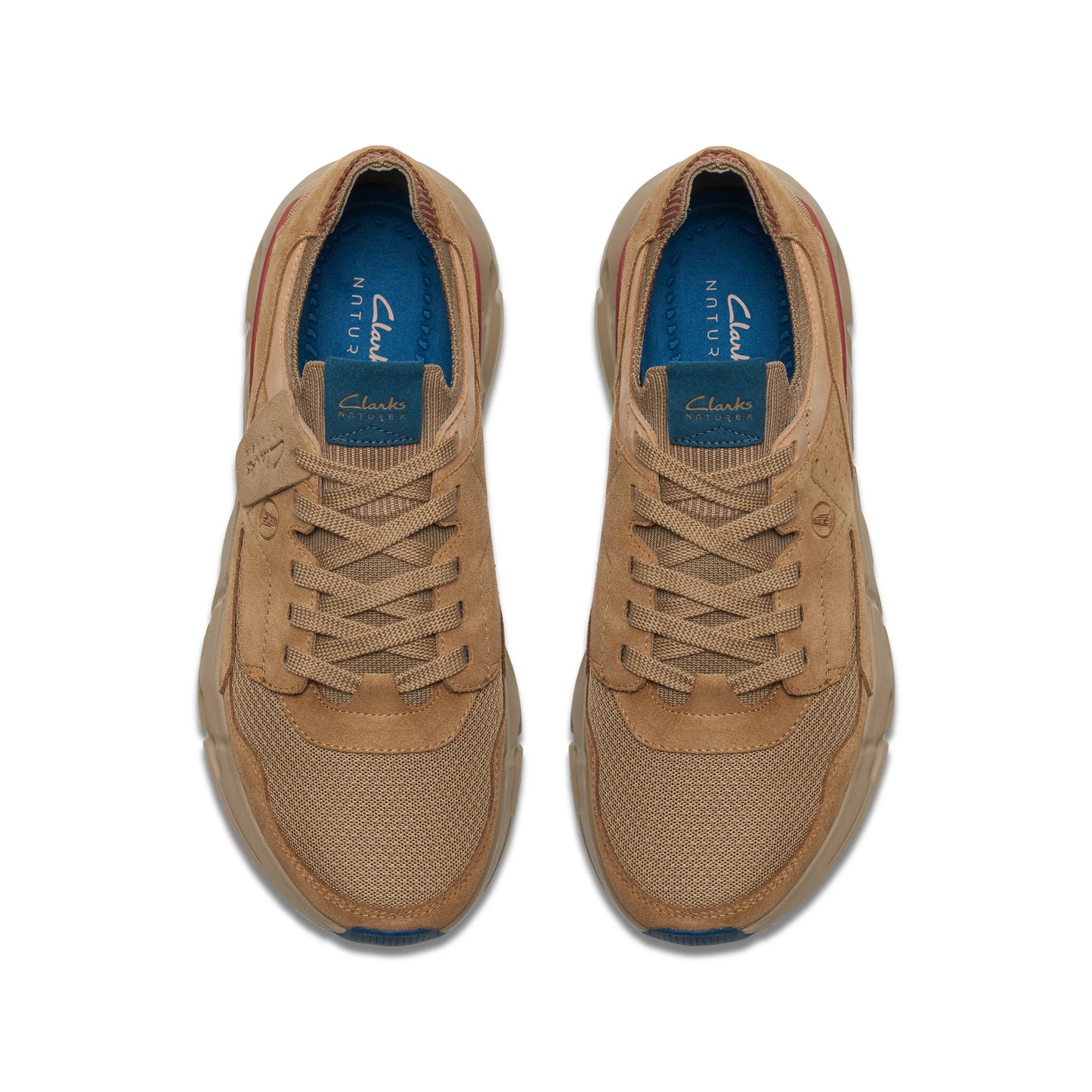 Sneakers De La Marca Clarks Para Hombre Modelo Nxe Lo Tan Suede En Color Marrón