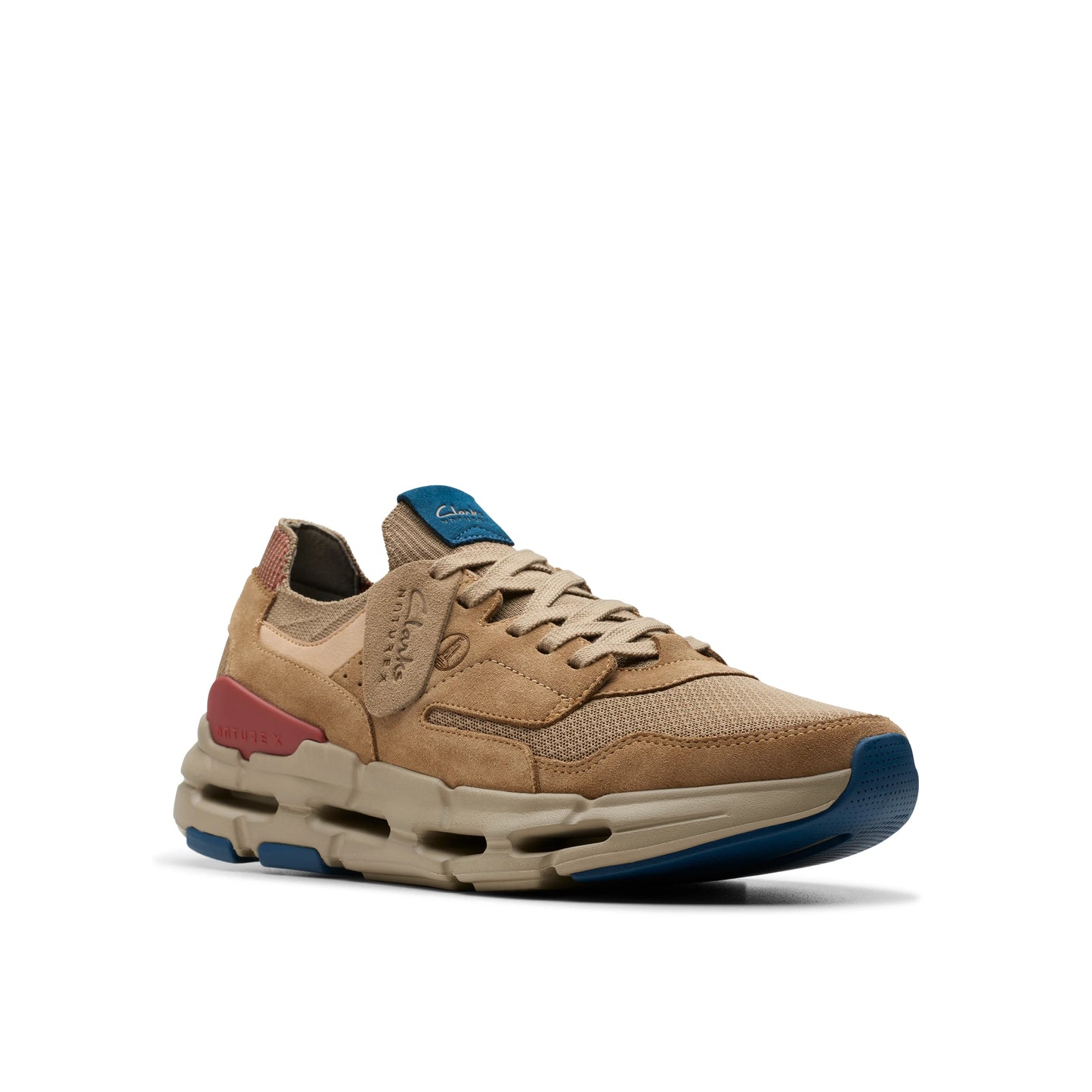 Sneakers De La Marca Clarks Para Hombre Modelo Nxe Lo Tan Suede En Color Marrón