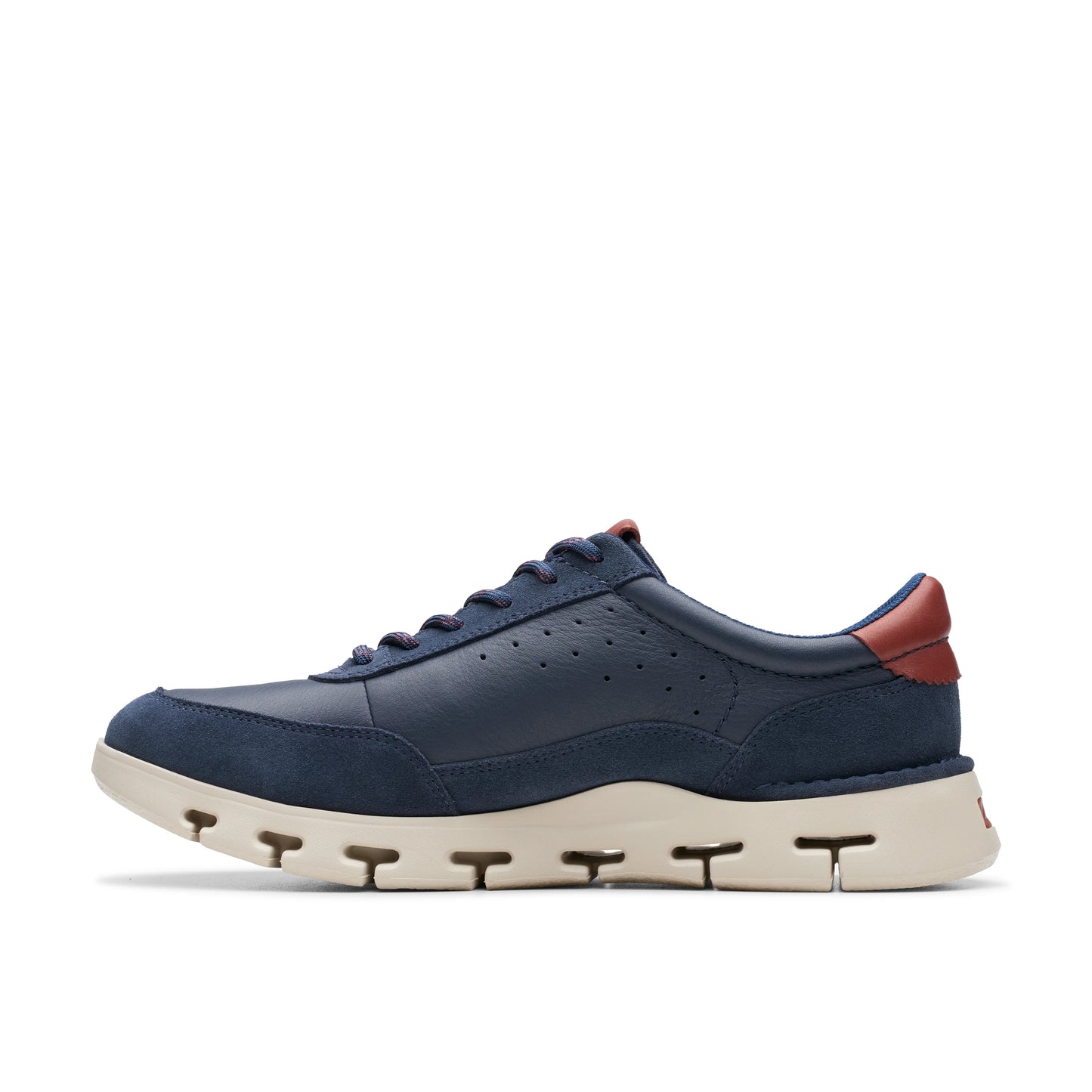 Sneakers De La Marca Clarks Para Hombre Modelo Nature X One Navy Leather En Color Azul