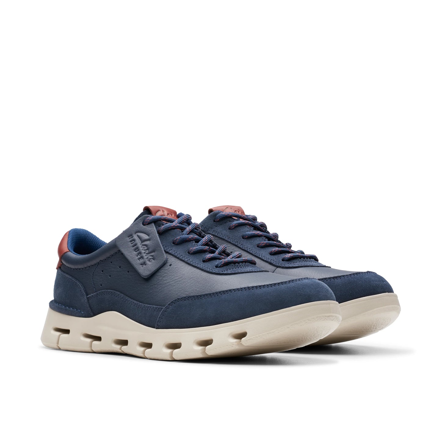 Sneakers De La Marca Clarks Para Hombre Modelo Nature X One Navy Leather En Color Azul