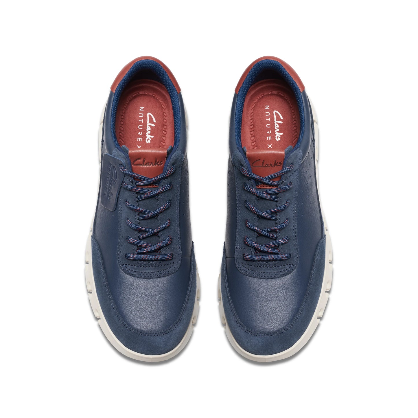 Sneakers De La Marca Clarks Para Hombre Modelo Nature X One Navy Leather En Color Azul